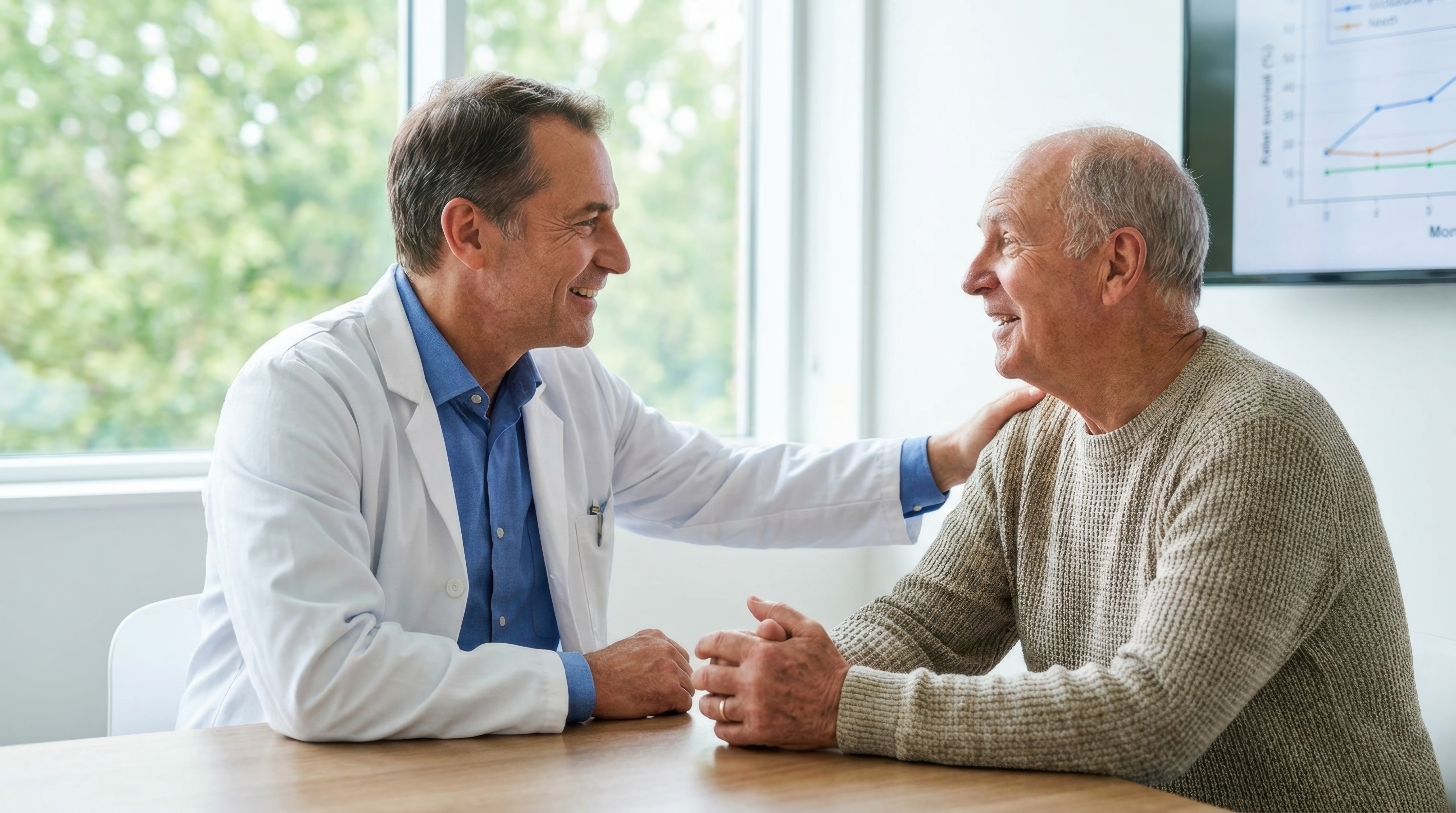 Doctor and patient conversation